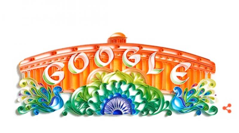The doodle has been created by Mumbai-based artist Sabeena Karnik (Photo: Google) The doodle has been created by Mumbai-based artist Sabeena Karnik (Photo: Google)