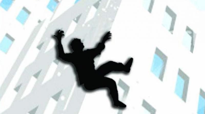 A 19-year-old engineering student who was earlier arrested for harassing a girl and was released a few days ago, committed suicide in Kukatpally. B. Sai Goutham jumped from the top of a hostel building. A 19-year-old engineering student who was earlier arrested for harassing a girl and was released a few days ago, committed suicide in Kukatpally. B. Sai Goutham jumped from the top of a hostel building.