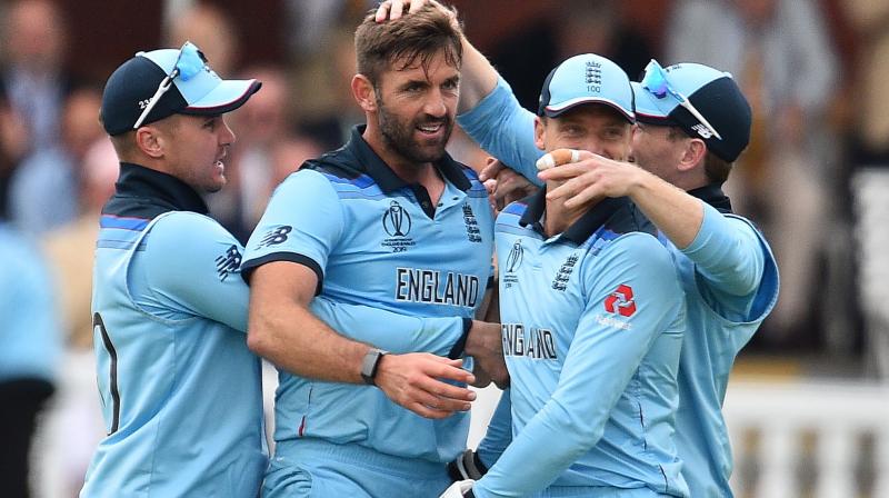 At the 25-over halfway point of their innings, New Zealand were 109 for two in a match where both sides were looking to win the World Cup for the first time. (Photo: AFP) At the 25-over halfway point of their innings, New Zealand were 109 for two in a match where both sides were looking to win the World Cup for the first time. (Photo: AFP)