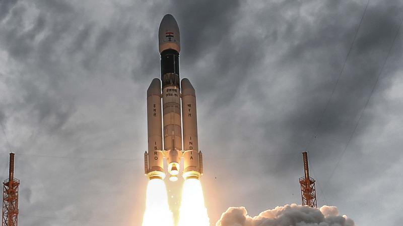 Just minutes after the successful launch of India’s second moon mission Chandrayaan – 2 which will explore the unchartered Lunar South Pole, he was at his ebullient self. Just minutes after the successful launch of India’s second moon mission Chandrayaan – 2 which will explore the unchartered Lunar South Pole, he was at his ebullient self.