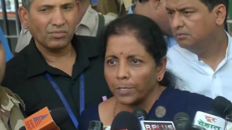 Defence Minister Nirmala Sitharaman said that two senior officers whose named are mentioned in the purported letter have denied signing it. (Image: ANI twitter) Defence Minister Nirmala Sitharaman said that two senior officers whose named are mentioned in the purported letter have denied signing it. (Image: ANI twitter)