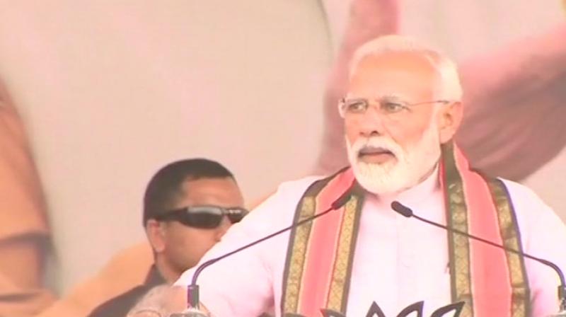 Addressing rally at Amreli, Modi said that what he learnt in Gujarat helped him during Doklam standoff with China in 2017. (Photo: File) Addressing rally at Amreli, Modi said that what he learnt in Gujarat helped him during Doklam standoff with China in 2017. (Photo: File)