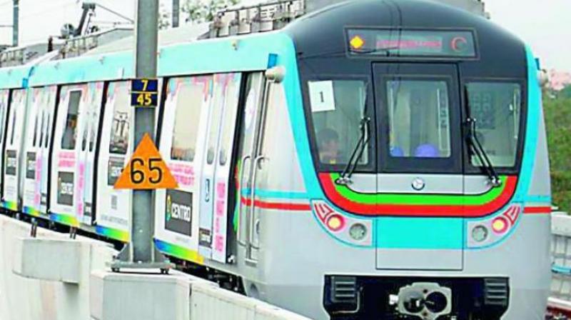 The Metro is designed for 50,000 commuters per direction during peak hour traffic and the L&T Metro is not yet at the frequency which it was planned for. The Metro is designed for 50,000 commuters per direction during peak hour traffic and the L&T Metro is not yet at the frequency which it was planned for.