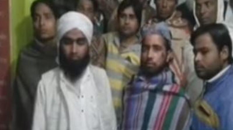 The victims got down at Amhaida station and a case was registered later against six unidentified people at the Baghpat Kotwali police station. (Photo: screengrab) The victims got down at Amhaida station and a case was registered later against six unidentified people at the Baghpat Kotwali police station. (Photo: screengrab)