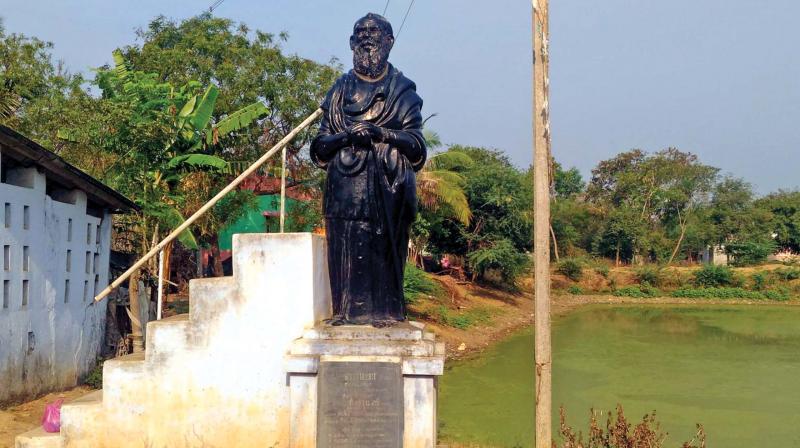 Now, Periyar statue vandalised in Tamil Nadu's Pudukottai district