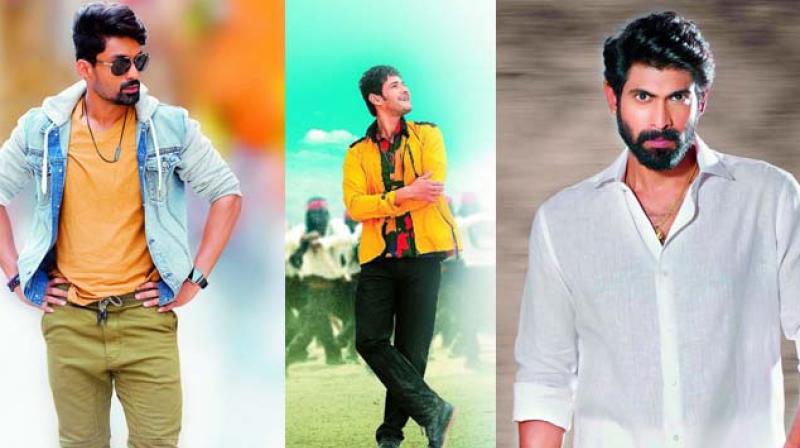 Kalyan Ram, Mahesh Babu and Rana Daggubati Kalyan Ram, Mahesh Babu and Rana Daggubati