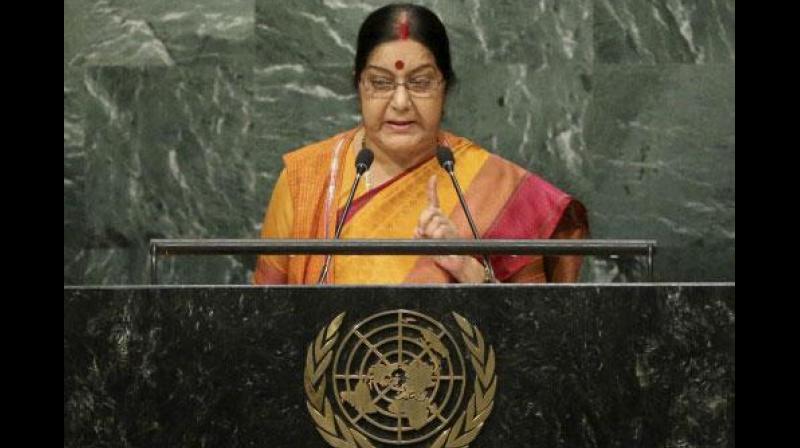 Requests have been received for about 30 bilateral meetings with Swaraj. (Photo: File | PTI) Requests have been received for about 30 bilateral meetings with Swaraj. (Photo: File | PTI)