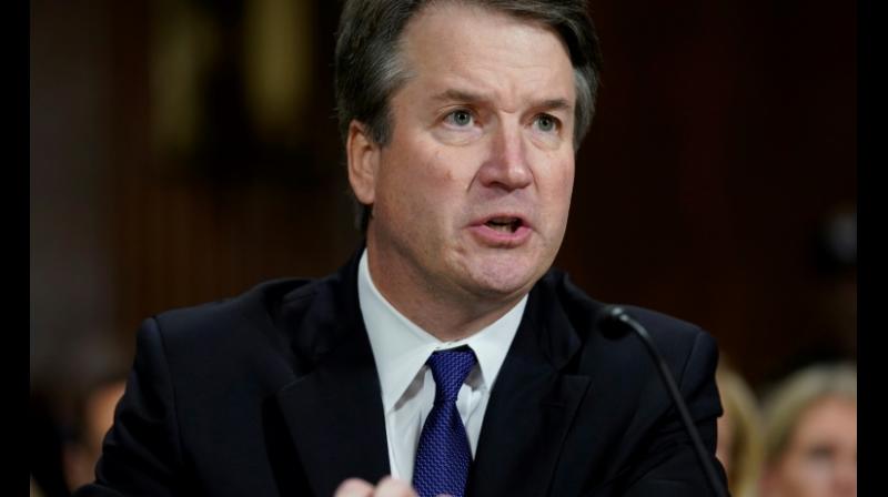 In a passionate defense, the 53-year-old conservative judge insisted before the Senate Judiciary Committee that it never happened, accused Democrats of destroying his reputation and condemned his confirmation battle as a 'national disgrace' and a 'circus'. (Photo: AFP) In a passionate defense, the 53-year-old conservative judge insisted before the Senate Judiciary Committee that it never happened, accused Democrats of destroying his reputation and condemned his confirmation battle as a 'national disgrace' and a 'circus'. (Photo: AFP)