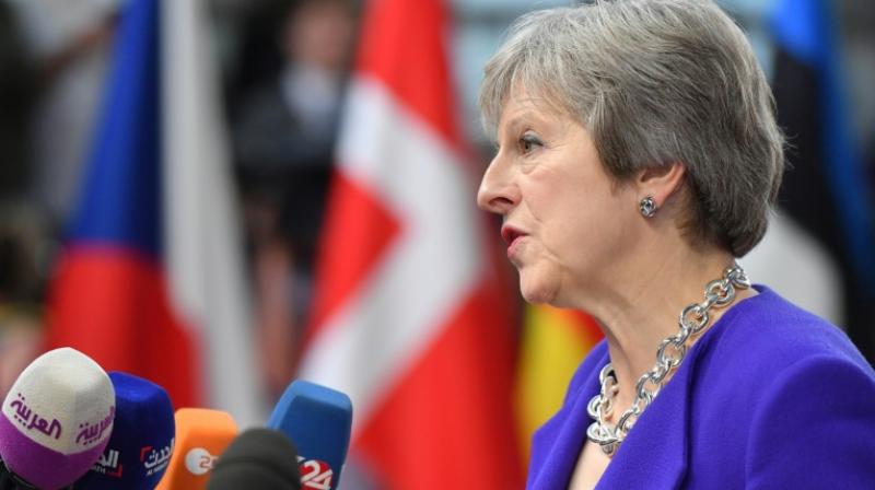Prime Minister Theresa May says she Britain will consider extending the transition period after Brexit for a few months. (Photo: AFP) Prime Minister Theresa May says she Britain will consider extending the transition period after Brexit for a few months. (Photo: AFP)