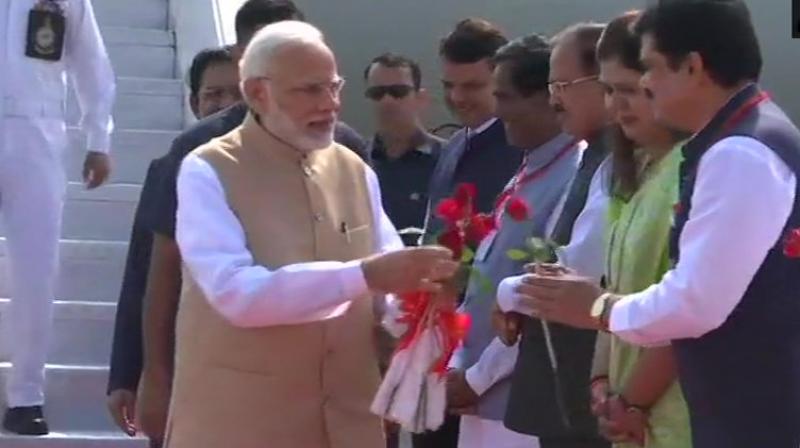 Prime Minister Modi will also visit the Shri Saibaba Samadhi Temple Complex during his day-long visit. (Photo: Twitter | ANI) Prime Minister Modi will also visit the Shri Saibaba Samadhi Temple Complex during his day-long visit. (Photo: Twitter | ANI)