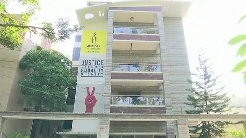 The ED on Thursday conducted searches at two locations of the rights watchdog in connection with a foreign exchange contravention case. (Photo: Twitter | ANI) The ED on Thursday conducted searches at two locations of the rights watchdog in connection with a foreign exchange contravention case. (Photo: Twitter | ANI)