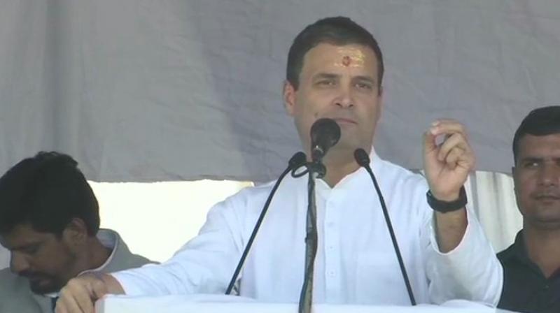 Gandhi said a couple of days back, a delegation of ex- servicemen met him and said they had trusted Modi over OROP but 'disappointed' now. (Photo: ANI | Twitter) Gandhi said a couple of days back, a delegation of ex- servicemen met him and said they had trusted Modi over OROP but 'disappointed' now. (Photo: ANI | Twitter)