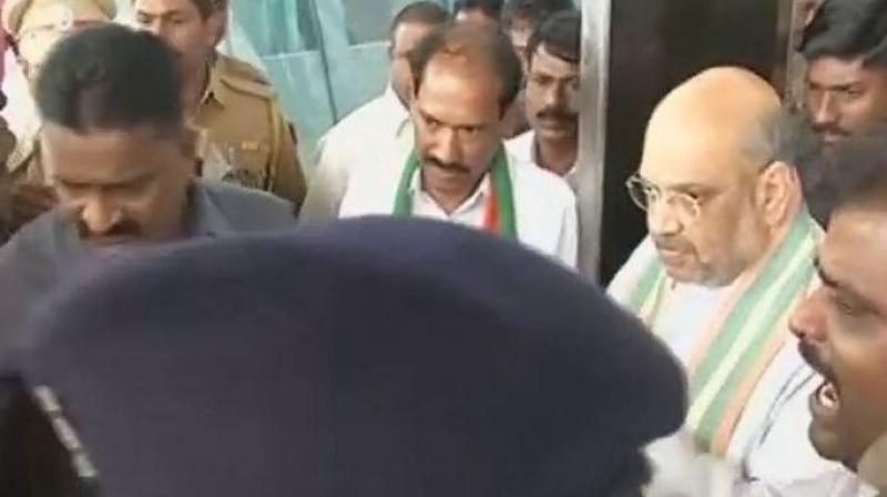 BJP President Amit Shah. (Photo: Twitter | ANI) BJP President Amit Shah. (Photo: Twitter | ANI)