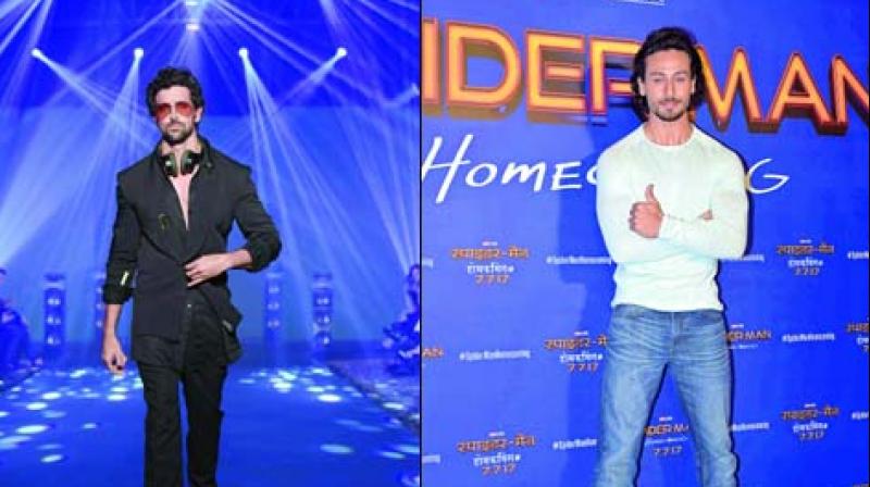 Hrithik Roshan anfd Tiger Shroff Hrithik Roshan anfd Tiger Shroff