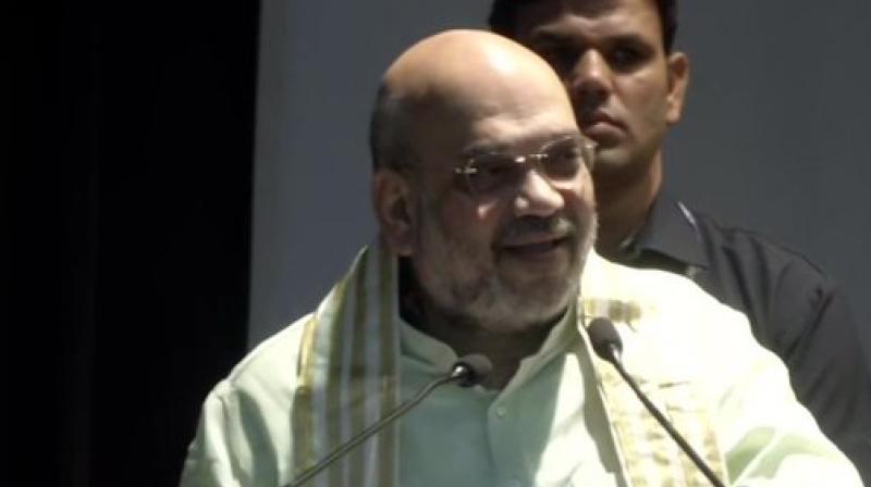 Coming down heavily on the Congress, he said the party has "no shame" and continues to oppose the law on triple talaq. (Photo: ANI) Coming down heavily on the Congress, he said the party has "no shame" and continues to oppose the law on triple talaq. (Photo: ANI)