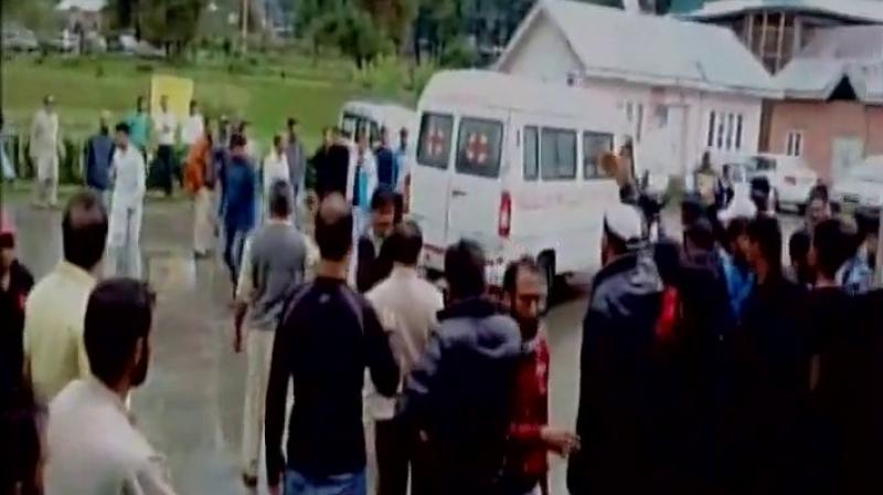Out of the five, four belonged to one family from Delhi's Shalimar Bagh. (Photo: Twitter | ANI) Out of the five, four belonged to one family from Delhi's Shalimar Bagh. (Photo: Twitter | ANI)