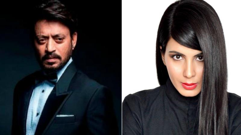 Irrfan and Kirti Kulhari. Irrfan and Kirti Kulhari.