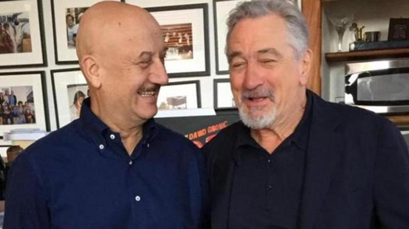 Robert De Niro and Anupam Kher. Robert De Niro and Anupam Kher.