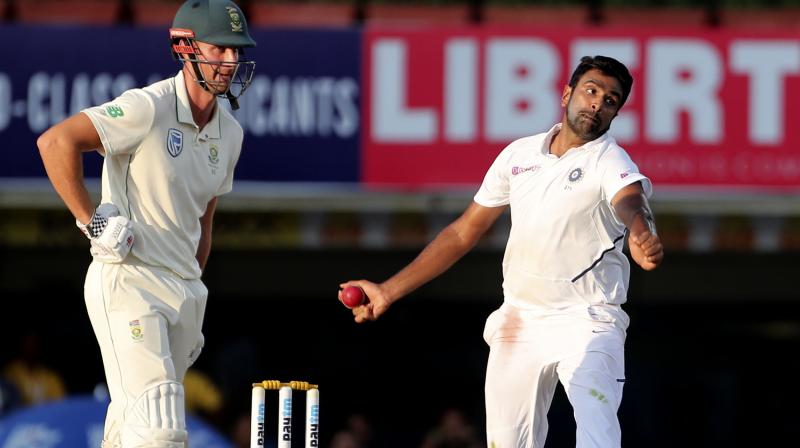 Umesh Yadav picked three wickets while Jadeja, Nadeem, and Mohammed Shami took two wickets each in the first innings. (Photo: AP) Umesh Yadav picked three wickets while Jadeja, Nadeem, and Mohammed Shami took two wickets each in the first innings. (Photo: AP)