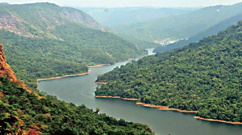 Sharavathi river. Sharavathi river.