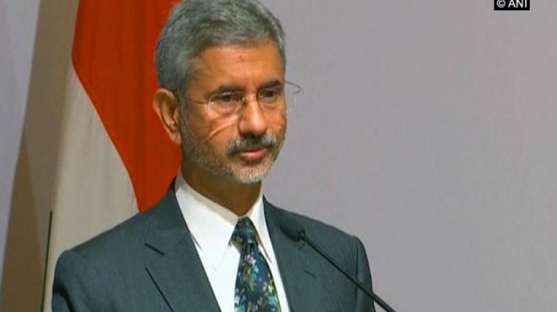 Both Jaishankar and the new Minister of State for External Affairs, V Muraleedharan, assumed office on May 31, following the official announcement regarding portfolio allocations. (Photo: ANI) Both Jaishankar and the new Minister of State for External Affairs, V Muraleedharan, assumed office on May 31, following the official announcement regarding portfolio allocations. (Photo: ANI)