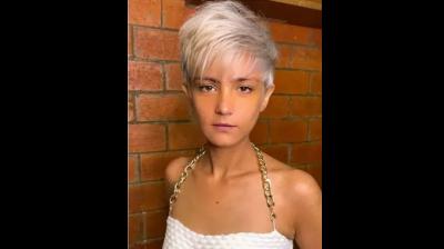 Shweta Rohira flaunts her platinum blonde look