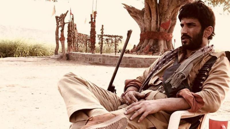 Sushant Singh Rajput's look in ‘Sonchiriya’. Sushant Singh Rajput's look in ‘Sonchiriya’.