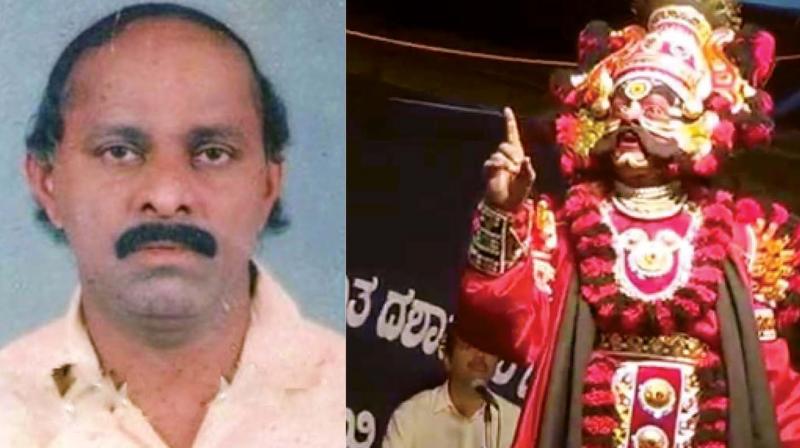 Shetty was part of Kateel Mela for over 47 years and had won fame for his Mahishasura role in ‘Devi Mahatme’. Shetty was part of Kateel Mela for over 47 years and had won fame for his Mahishasura role in ‘Devi Mahatme’.