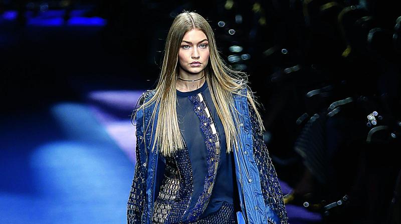 After model Diana Sirokai saw an ad that Gigi Hadid posed almost naked for, she wondered if she could pose the same way. (Photo: DC) After model Diana Sirokai saw an ad that Gigi Hadid posed almost naked for, she wondered if she could pose the same way. (Photo: DC)