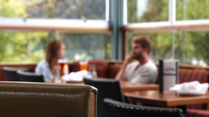 It didn’t take long for the guy to realise that the woman was only interested in the meal (Photo: AFP) It didn’t take long for the guy to realise that the woman was only interested in the meal (Photo: AFP)