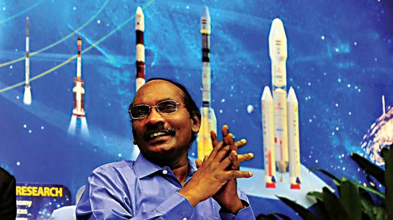 Isro chairman Kailasavadivoo Sivan addressing a press conference in Bengaluru on Friday (Photo: KPN) Isro chairman Kailasavadivoo Sivan addressing a press conference in Bengaluru on Friday (Photo: KPN)