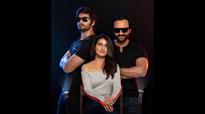 'Bhoot Police' cast Saif Ali Khan, Fatima Sana Shaikh and Ali Fazal. (Photo: Twitter) 'Bhoot Police' cast Saif Ali Khan, Fatima Sana Shaikh and Ali Fazal. (Photo: Twitter)
