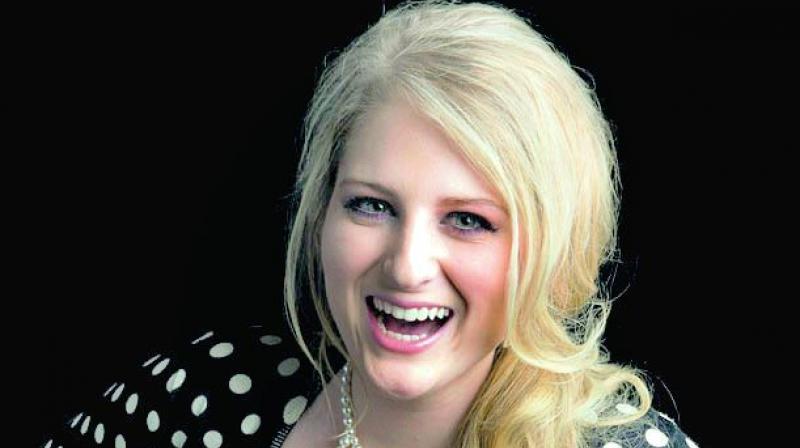 Meghan Trainor revealed on The Talk that she threw up on fiancé Daryl Sabara a day after he proposed to her. Meghan Trainor revealed on The Talk that she threw up on fiancé Daryl Sabara a day after he proposed to her.