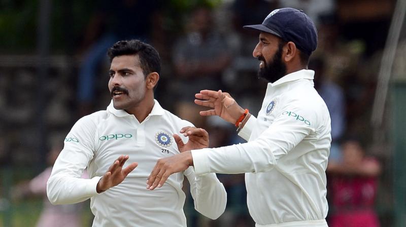 Team India players Cheteshwar Pujara and Ravindra Jadeja have been included in the Saurashtra Cricket Association (SCA) team for the upcoming Vijay Hazare Trophy. (Photo: AFP) Team India players Cheteshwar Pujara and Ravindra Jadeja have been included in the Saurashtra Cricket Association (SCA) team for the upcoming Vijay Hazare Trophy. (Photo: AFP)