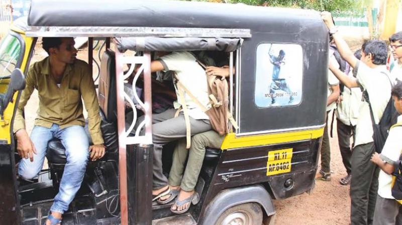 The children were escorted to the school, which was a short distance away, on foot. Upon coming to know about the incident, agitated parents demanded an answer from the school management which said such incidents will not happen again. (Representational Image) The children were escorted to the school, which was a short distance away, on foot. Upon coming to know about the incident, agitated parents demanded an answer from the school management which said such incidents will not happen again. (Representational Image)