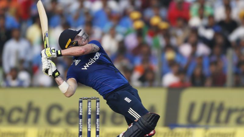 Ben Stokes smashed a blistering 62 off 40 balls. (Photo: PTI) Ben Stokes smashed a blistering 62 off 40 balls. (Photo: PTI)