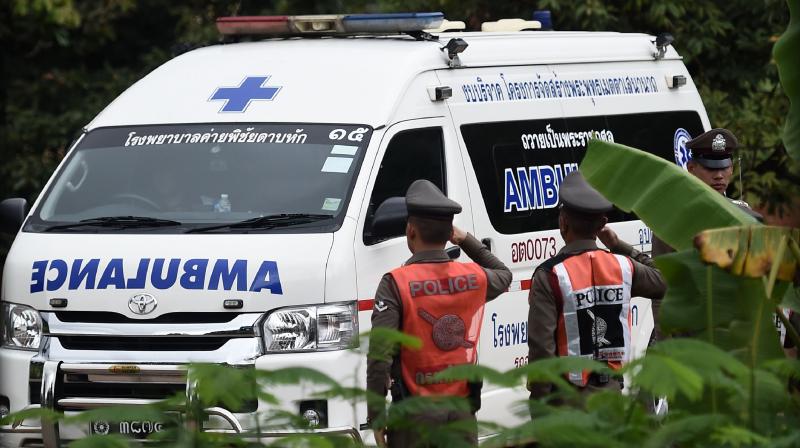 hai officials have been tight-lipped about the rescue operation, and would not comment on how many people were removed Monday. (Photo: AFP) hai officials have been tight-lipped about the rescue operation, and would not comment on how many people were removed Monday. (Photo: AFP)