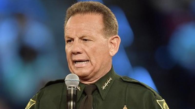 The school resource officer at the high school took up a position viewing the western entrance of the building that was under attack for more than four minutes, but ‘he never went in,’ Broward County Sheriff Scott Israel said. (Photo: AP) The school resource officer at the high school took up a position viewing the western entrance of the building that was under attack for more than four minutes, but ‘he never went in,’ Broward County Sheriff Scott Israel said. (Photo: AP)