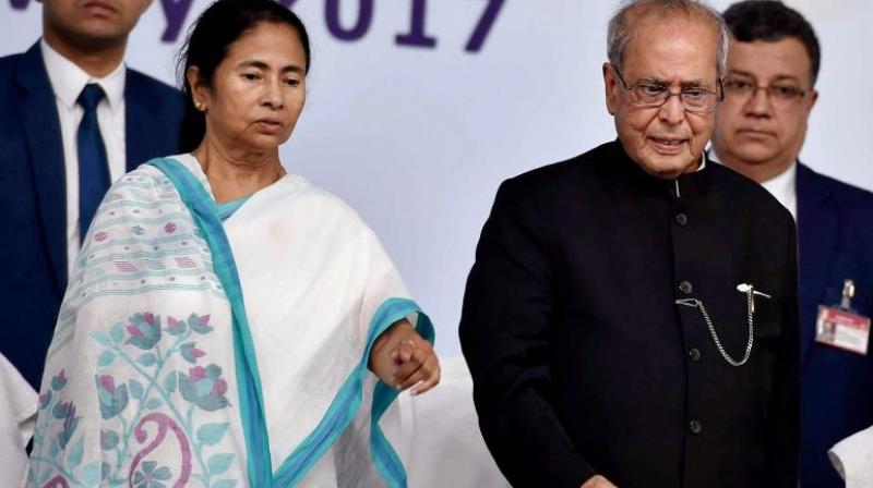 Mukherjee said in his new book 'The Coalition Years' that Mamata had built her career fearlessly and aggressively and was the 'outcome of her own struggle'. (Photo: PTI | File) Mukherjee said in his new book 'The Coalition Years' that Mamata had built her career fearlessly and aggressively and was the 'outcome of her own struggle'. (Photo: PTI | File)