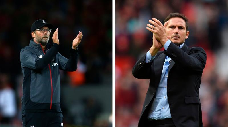 Liverpool have just ended a seven-year trophy drought and Frank Lampard is eager to kickstart his Chelsea managerial career. (Photo: AP/AFP) Liverpool have just ended a seven-year trophy drought and Frank Lampard is eager to kickstart his Chelsea managerial career. (Photo: AP/AFP)
