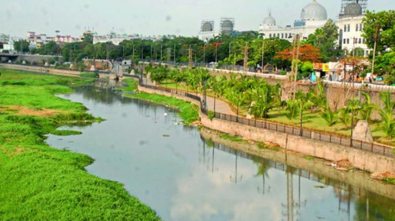 There is a plan to construct 32 sewerage treatment plants to prevent polluted water entering the river said. (Representational image) There is a plan to construct 32 sewerage treatment plants to prevent polluted water entering the river said. (Representational image)