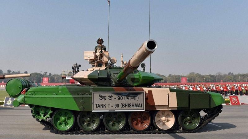 The Russian-origin T-90 tanks are mainstays of the Indian Army's offensive formations. (Photo: PTI/File) The Russian-origin T-90 tanks are mainstays of the Indian Army's offensive formations. (Photo: PTI/File)