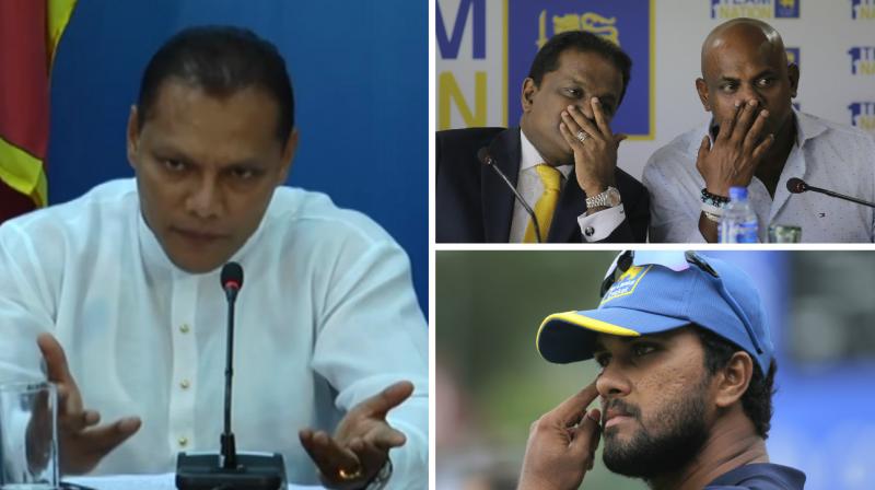 "This team’s capability is not a question but we must know the reasons for the defeat," said Sri Lanka sports minister Dayasiri Jayasekera as the Sri Lankan fans are lambasting the team for the series loss with most of the criticism levelled at the Thilanga Sumathipala administration at Sri Lanka Cricket. (Photo: ) "This team’s capability is not a question but we must know the reasons for the defeat," said Sri Lanka sports minister Dayasiri Jayasekera as the Sri Lankan fans are lambasting the team for the series loss with most of the criticism levelled at the Thilanga Sumathipala administration at Sri Lanka Cricket. (Photo: )