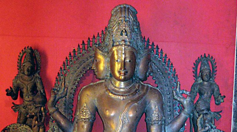The idol of Lokeshwara in Kadri The idol of Lokeshwara in Kadri