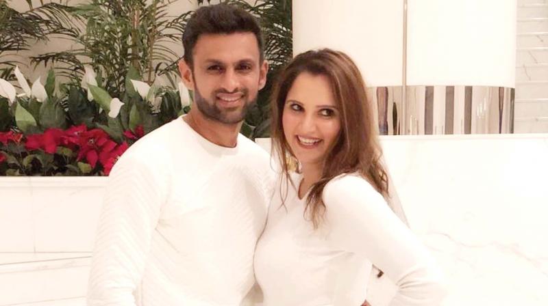 Shoaib Malik and Sania Mirza. Shoaib Malik and Sania Mirza.