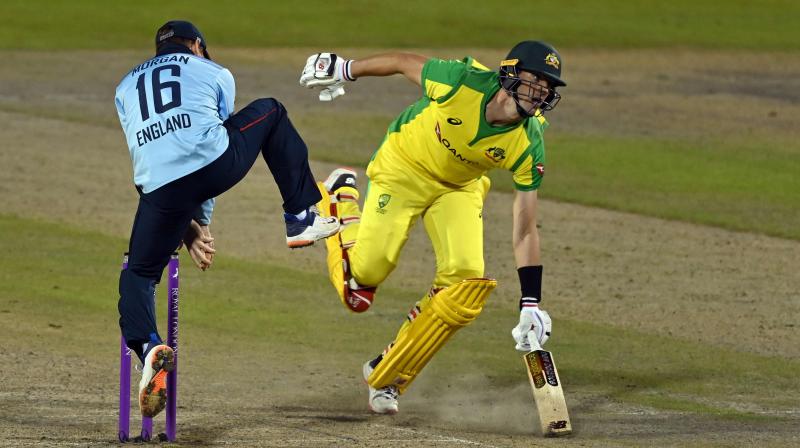 A file image from the third England-Australia ODI. (AFP) A file image from the third England-Australia ODI. (AFP)