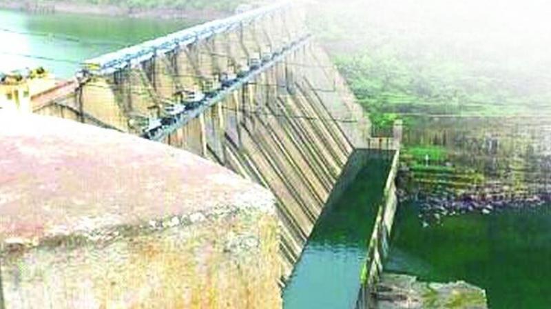 If the 854 ft level has to be maintained at Srisailam, Nagarjunasagar from where TS takes its supplies will not get any water, Narayan Reddy said If the 854 ft level has to be maintained at Srisailam, Nagarjunasagar from where TS takes its supplies will not get any water, Narayan Reddy said