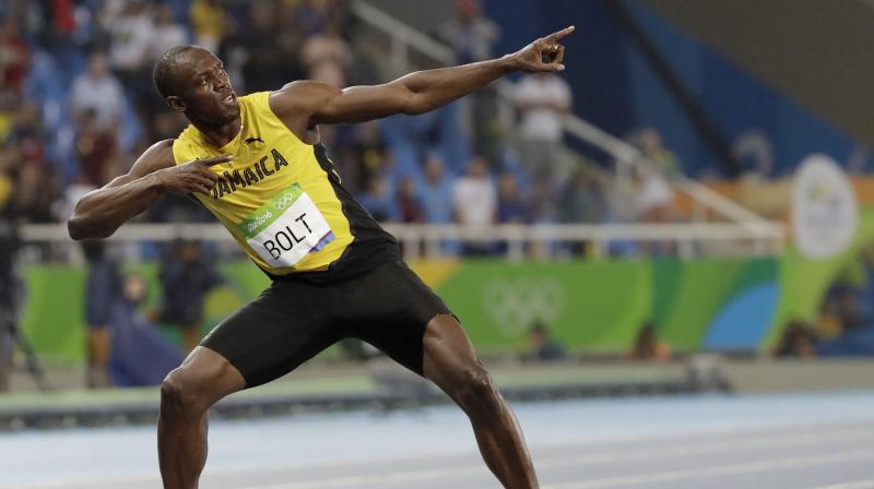 Bolt has gone on to win a further six Olympic golds and also picking up 11 world titles. (Photo: AP) Bolt has gone on to win a further six Olympic golds and also picking up 11 world titles. (Photo: AP)