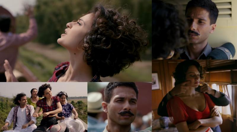 Screengrabs from the video. Screengrabs from the video.