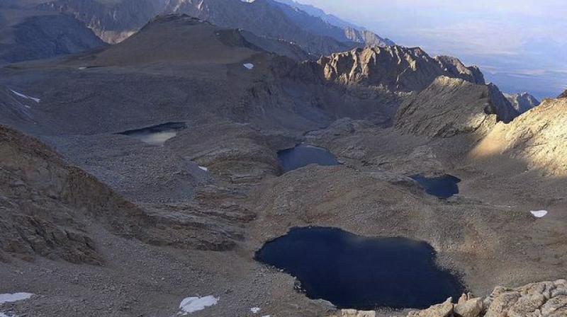 The skeletal remains were discovered by a few climbers last week in the mountain. (Photo: AP) The skeletal remains were discovered by a few climbers last week in the mountain. (Photo: AP)